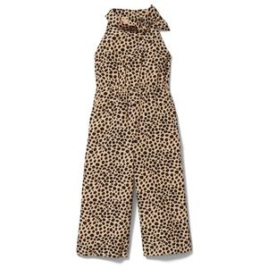 Janie and Jack leopard romper